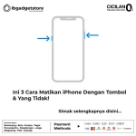 Cara Matiin iPhone Tanpa Sentuh Layar Saat Hang atau Freeze